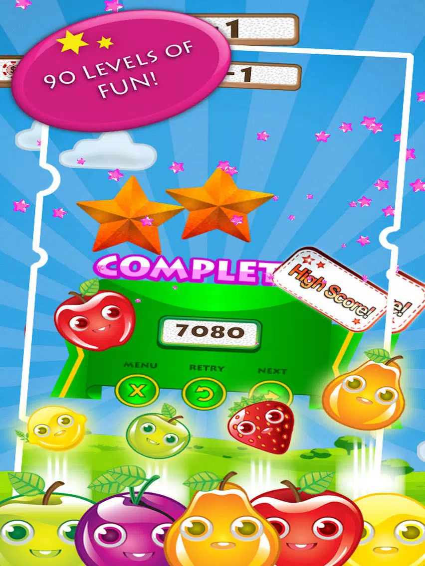 Tangkapan skrin Tiny Fruits iPad 