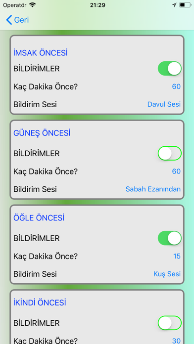 İmsakiyeli Ezan Vakti Screenshots