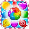 Sweet Jelly Fruit Garden mania : Match 3 Free Game