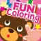 cartoon coloring draw book art game for kid