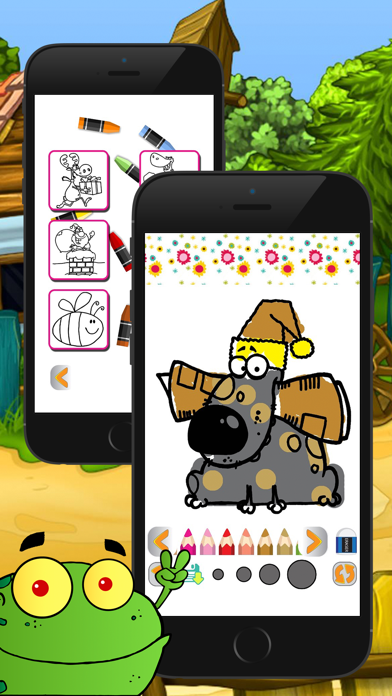 cartoon coloring page and book for kid Screenshots