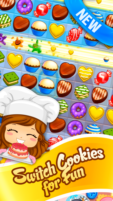 cookie Splash Mania - Match 3 Puzzle game Screenshots