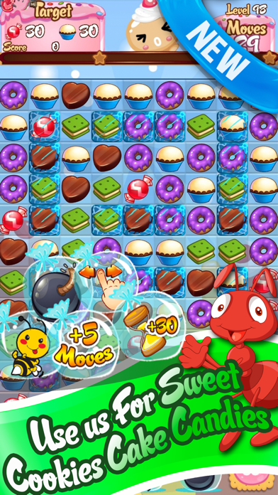 cookie Splash Mania - Match 3 Puzzle game Screenshots