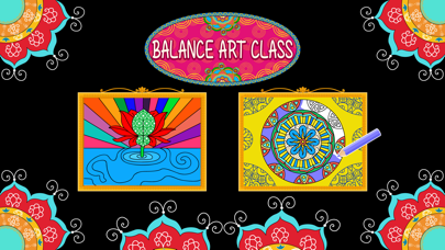 Balance Art Class: Stress Relieving Coloring Book for Adults FREE Screenshots