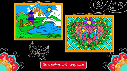 Balance Art Class: Stress Relieving Coloring Book for Adults FREE Screenshots