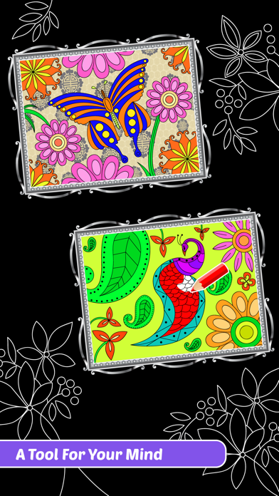 Ảnh chụp màn hình của Enchanted Forest Art Class- Coloring Book for Adults