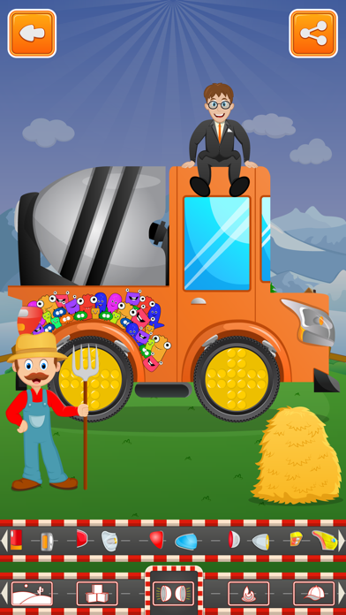 Little Tractor Builder Factory- Tractors Maker for kids Screenshots