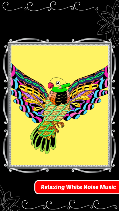 Love Birds Art Class: Stress Relieving Coloring Books for Adults Screenshots