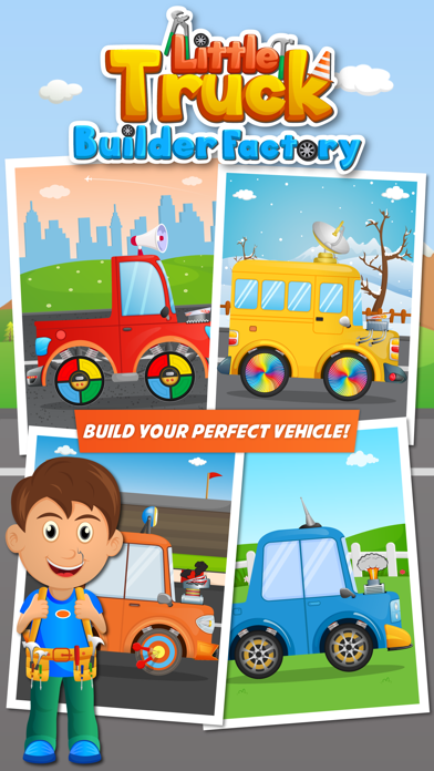 Little Truck Builder Factory- Vehicles and Trucks Screenshots