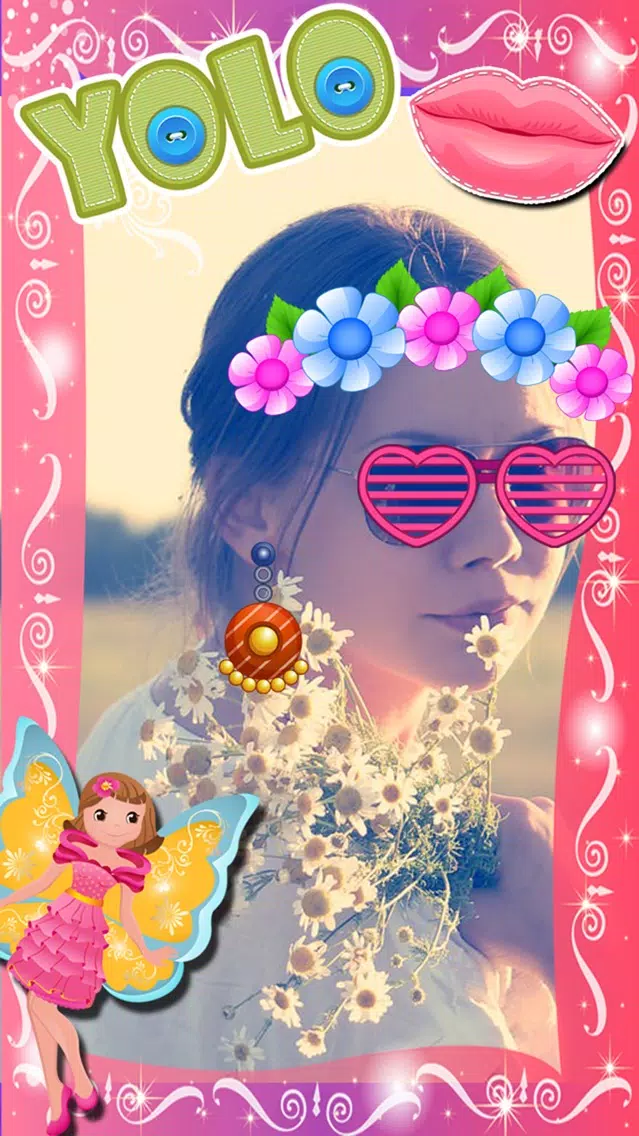 My Little Princess Photo Booth- Fairy tale dress up editor for girls Screenshots