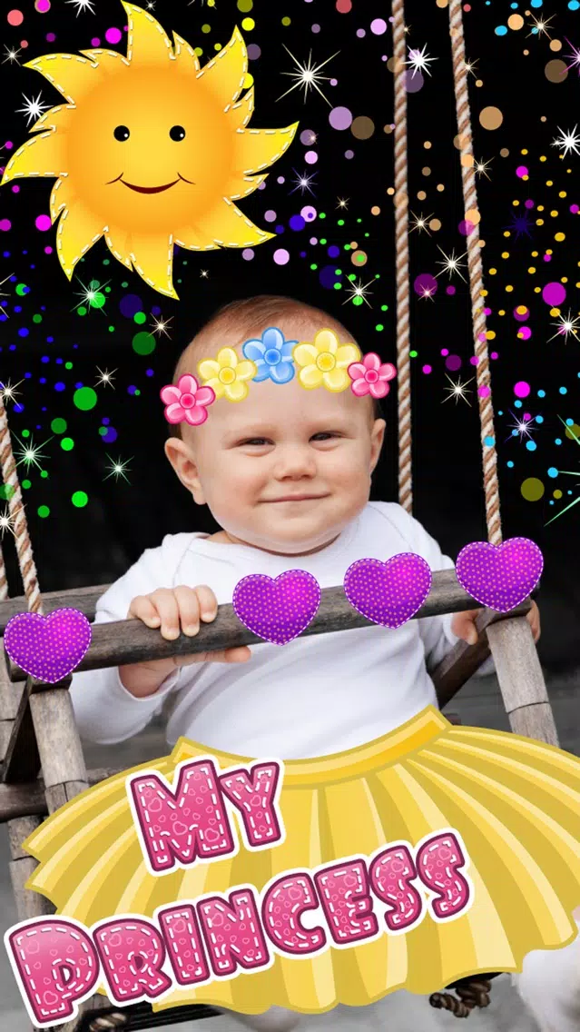 My Little Princess Photo Booth- Fairy tale dress up editor for girls Screenshots