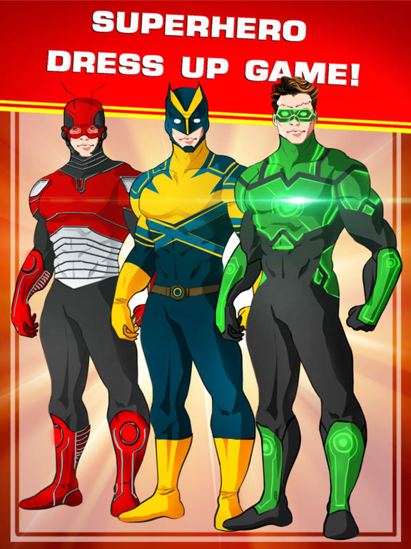 Tangkapan layar Create Your Own Superhero Character For Free iPad 