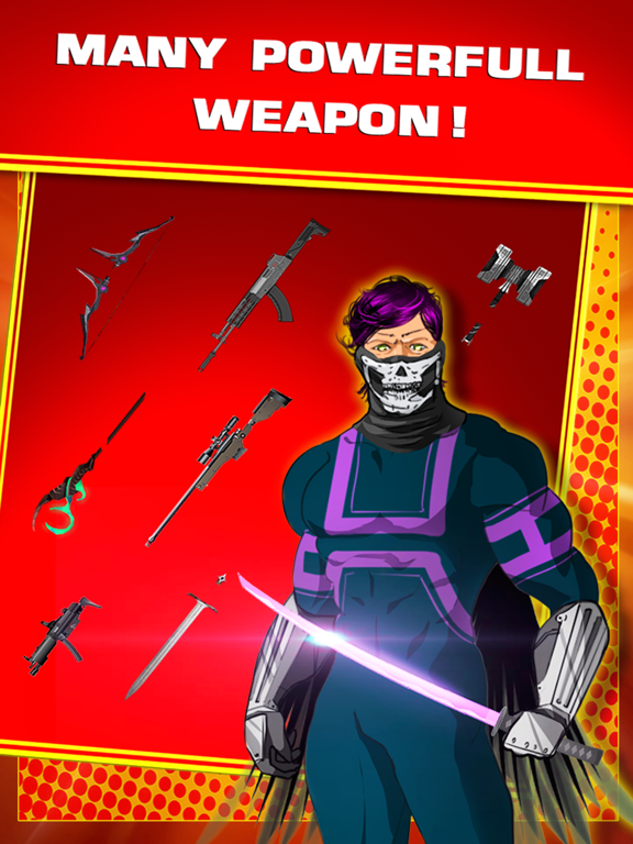 Tangkapan layar Create Your Own Superhero Character For Free iPad 