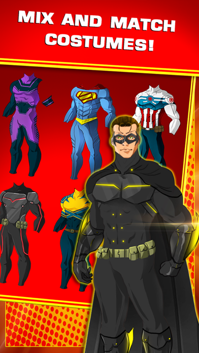 Tangkapan layar Create Your Own Superhero Character For Free