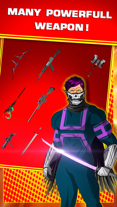 Tangkapan layar Create Your Own Superhero Character For Free