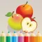 Fruit Coloring Book: Learn to color & draw fruits