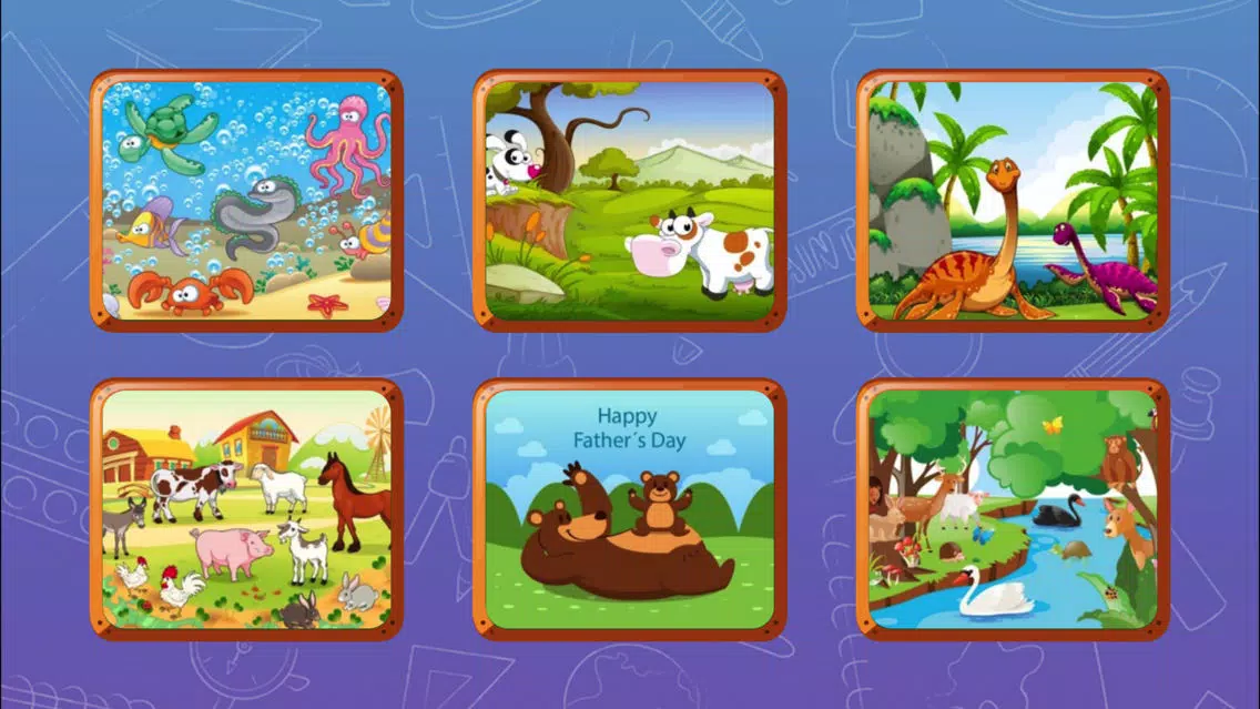 Kids Animals Jigsaw Puzzles Screenshots