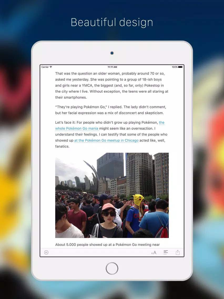 News, Guides, Pokedex & Videos for Pokemon GO iPad Screenshots