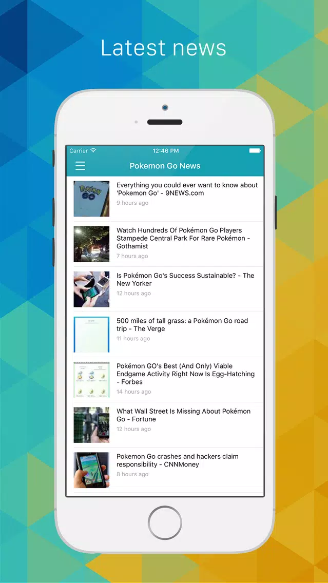 News, Guides, Pokedex & Videos for Pokemon GO Screenshots