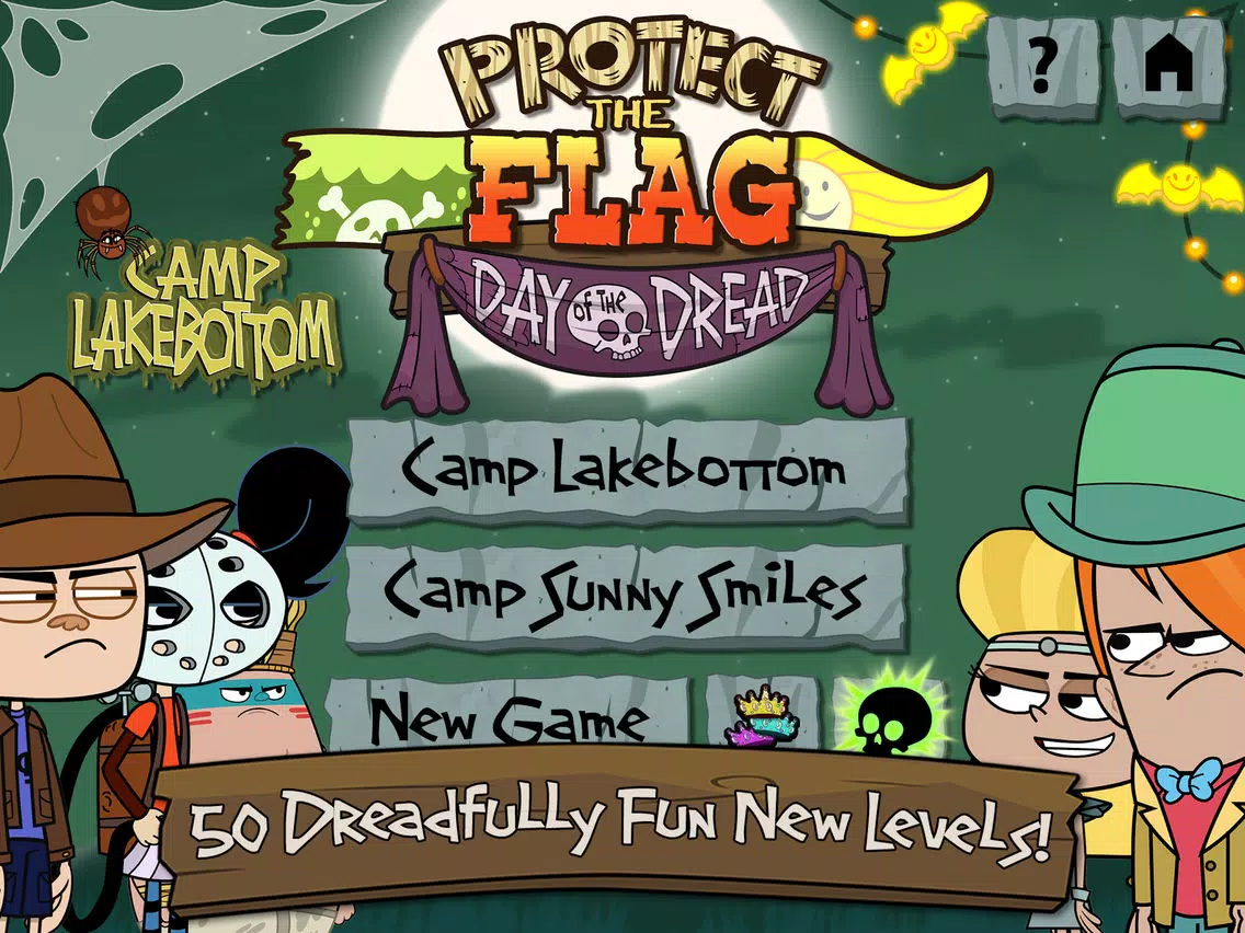 ภาพหน้าจอของ Camp Lakebottom: Protect the Flag iPad 