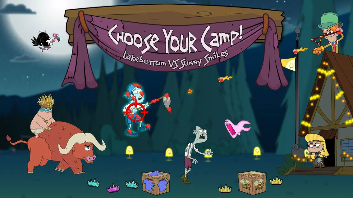 ภาพหน้าจอของ Camp Lakebottom: Protect the Flag