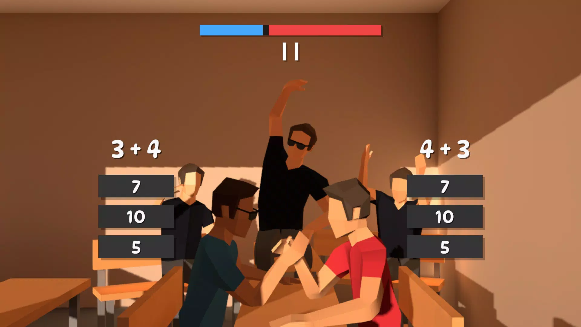 Math Wrestling Screenshots