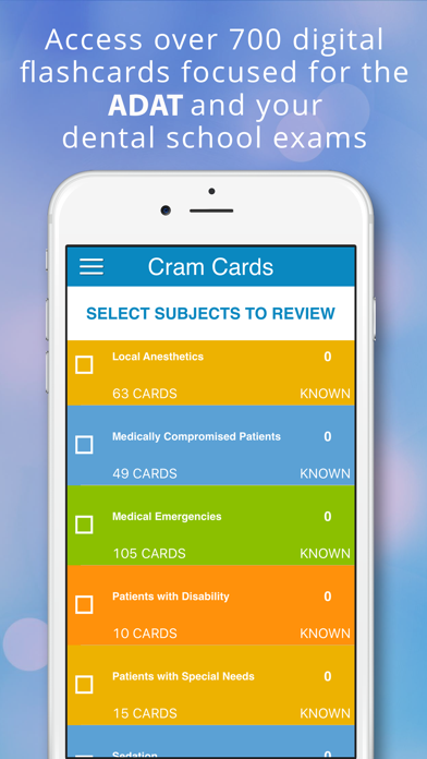 ADAT Behavioral Science Screenshots