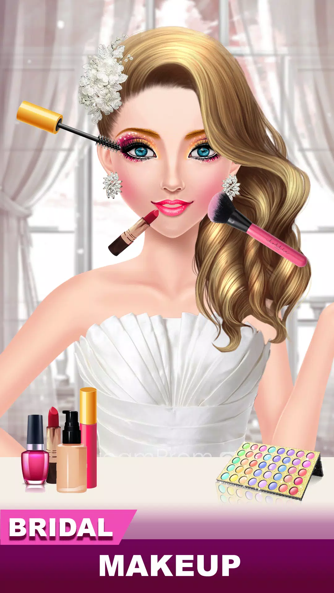 Bridal Wedding Makeup Dressup Screenshots