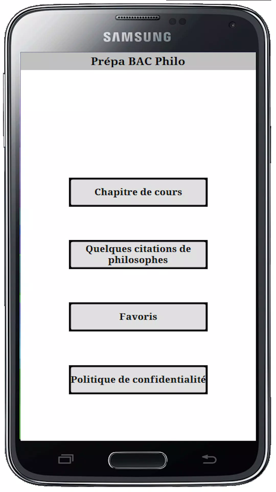 Prépa BAC Philo Screenshots