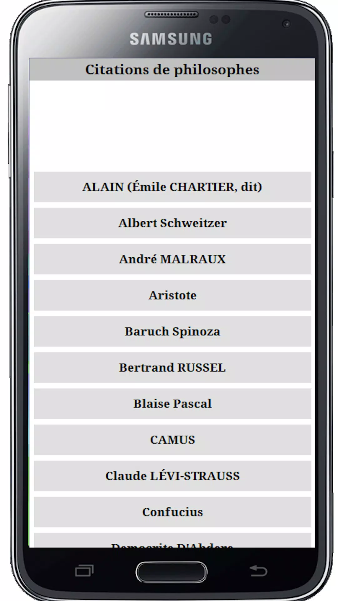 Prépa BAC Philo Screenshots