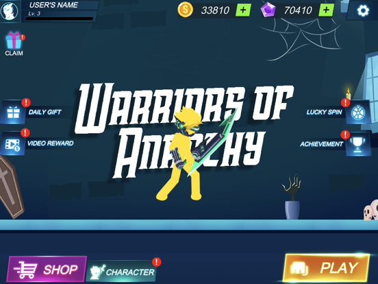 Tangkapan skrin Warriors Of Anarchy iPad 