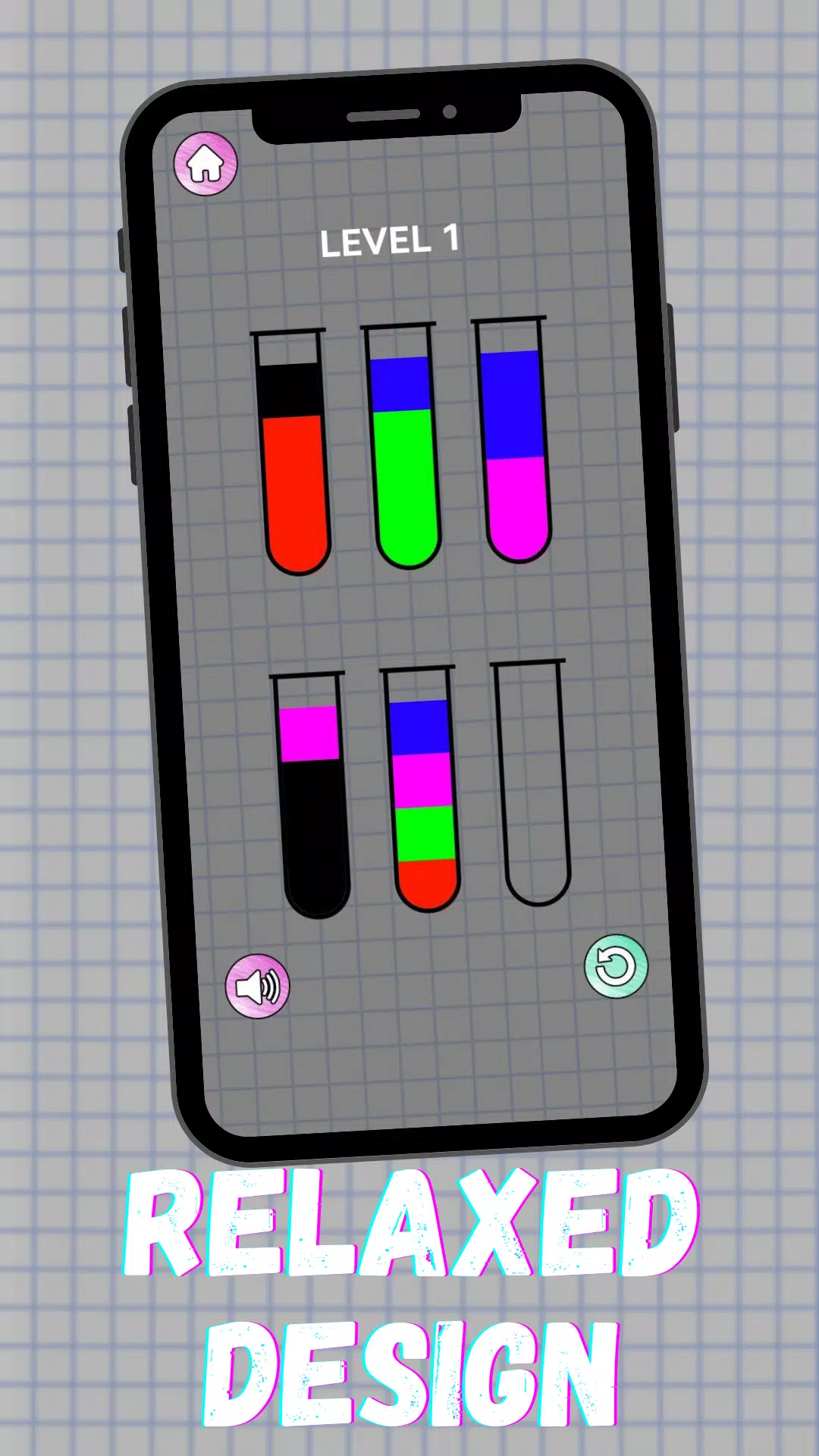 Water Sort: Pour Color Water应用截图