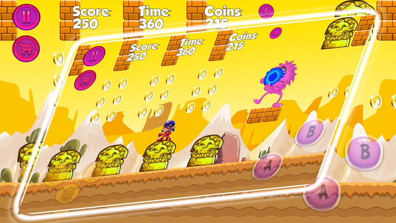 Ladybug Run: adventures world Screenshots