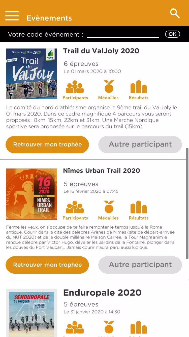 Air Trophy: vos médailles et t Screenshots