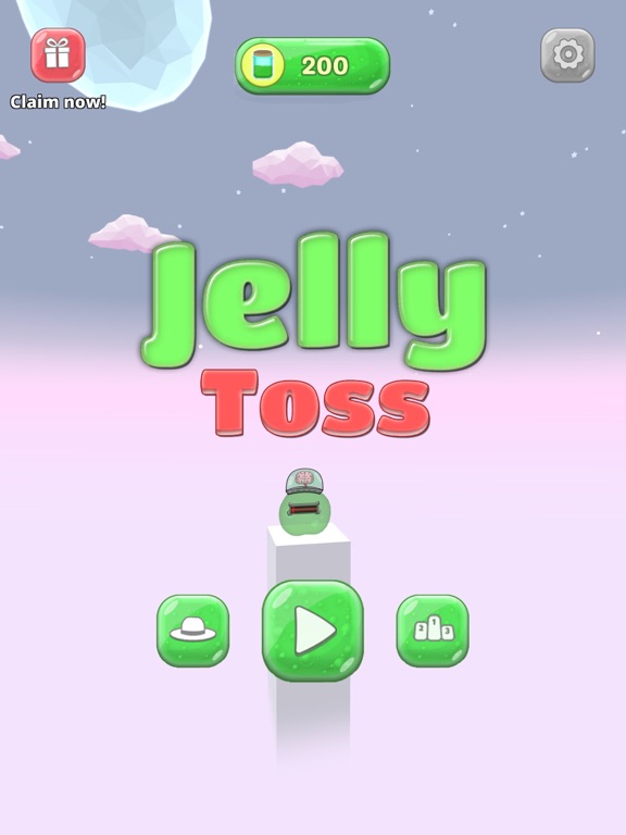 ภาพหน้าจอของ Jelly Toss iPad 