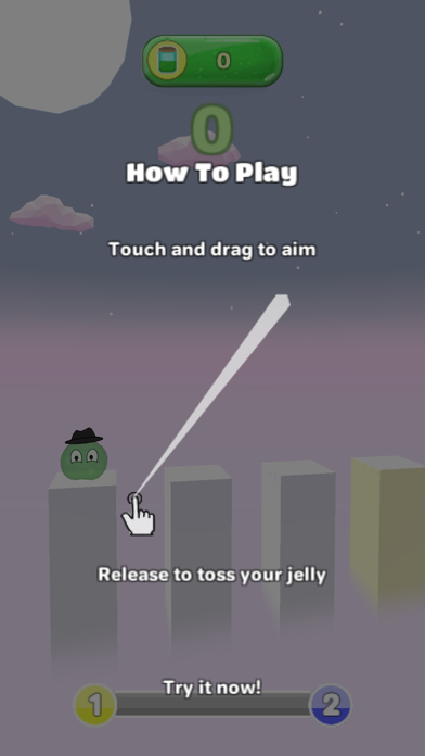 ภาพหน้าจอของ Jelly Toss