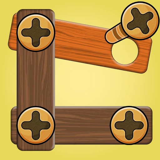 Wood Screw Pin Puzzle Game Wood Screw Pin Puzzle Game