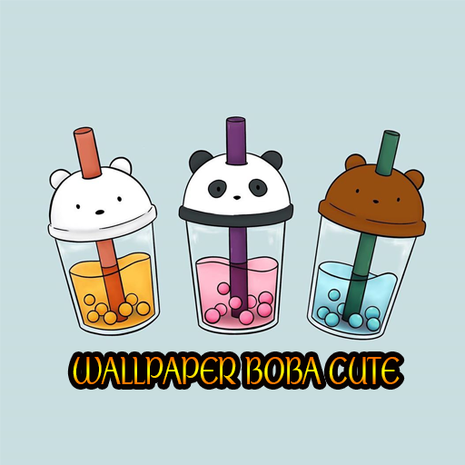 Wallpaper Boba Cute HD