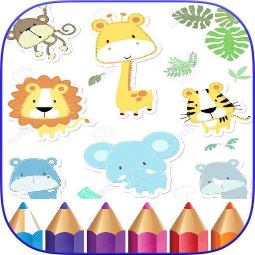 Cute Animals Coloring - Wilds Cute Animals Coloring - Wilds