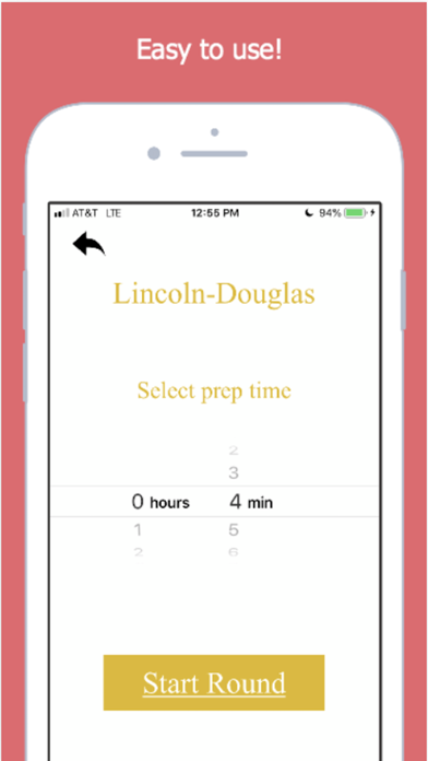 Debate Timer for High School Screenshots
