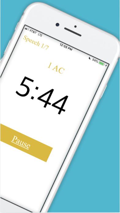 Debate Timer for High School Screenshots