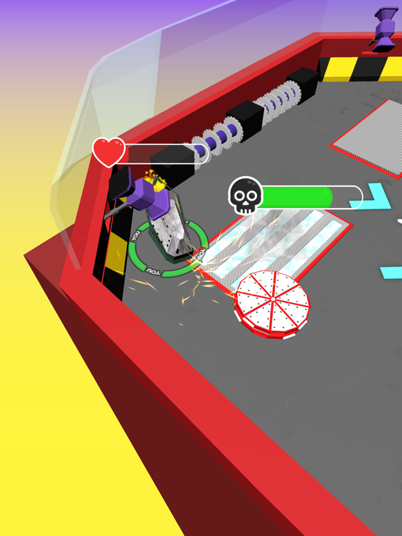 Tangkapan layar Fighter Bots iPad 