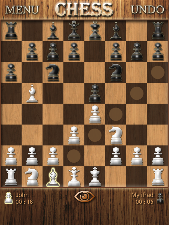 Tangkapan layar Chess Prime iPad
