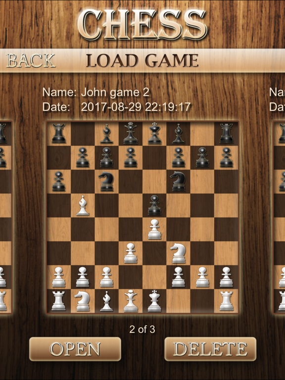 Tangkapan layar Chess Prime iPad