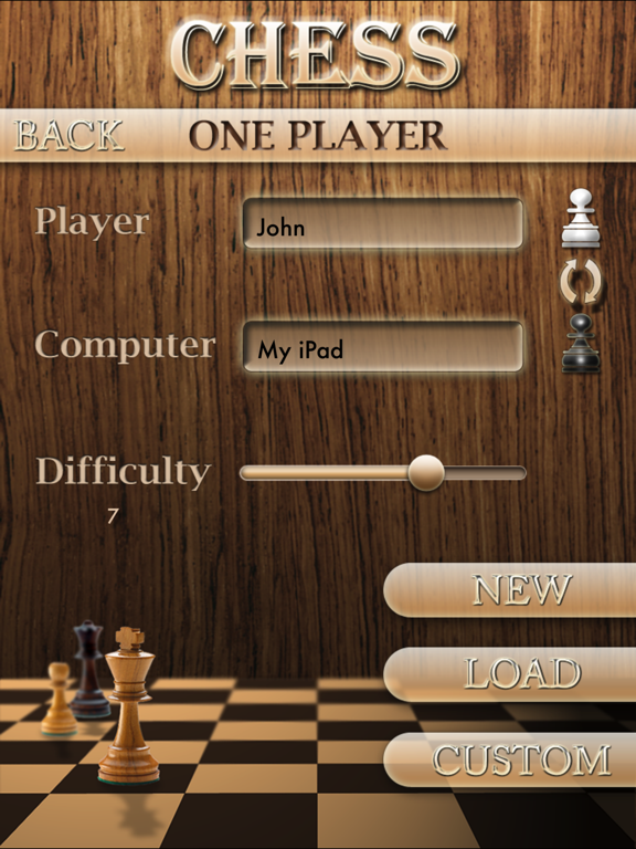 Tangkapan layar Chess Prime iPad