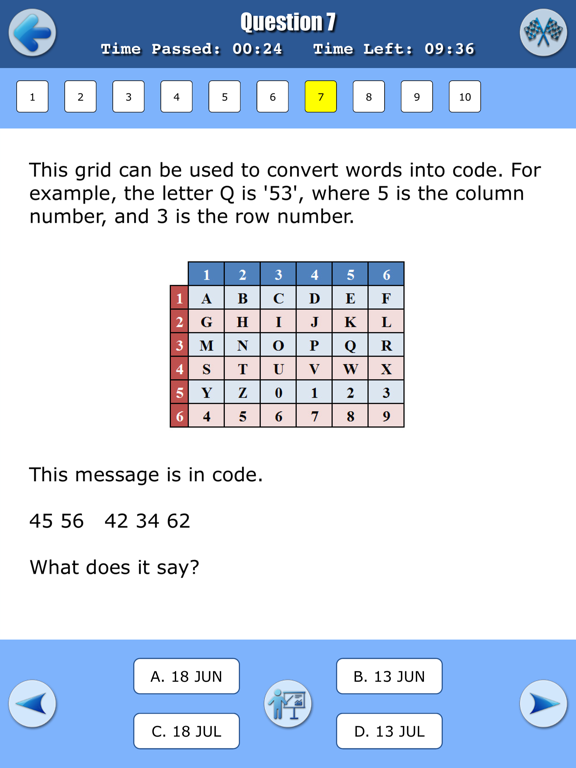 Selective School Tests - Math iPad स्क्रीनशॉट