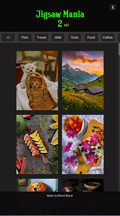 Jigsaw mania 2 Screenshots