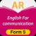 AR English Communication Form5