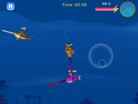 Capturas de tela do BabyFish.IO iPad 