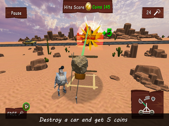 The Catapult: Car Crash Game iPad  سکرین شاٹس
